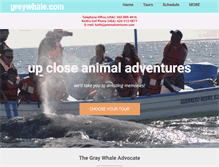 Tablet Screenshot of greywhale.com